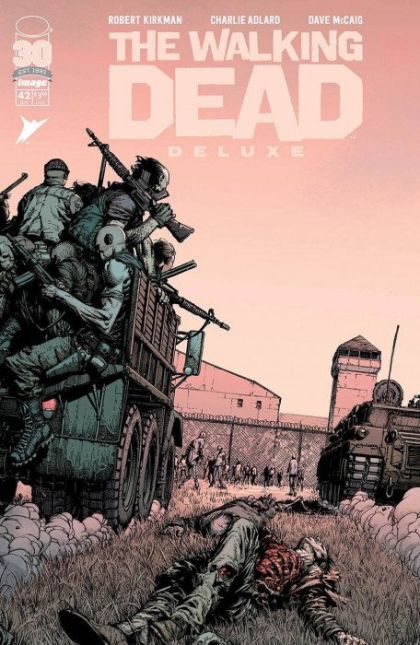 The Walking Dead Deluxe #42A Regular Cover by David Finch