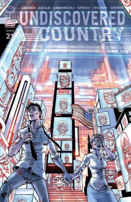 Undiscovered Country #21A Regular Cover by Giuseppe Camuncoli