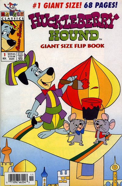 Huckleberry Hound / Quick Draw McGraw Giant Size Flip Book #1B Newsstand Edition