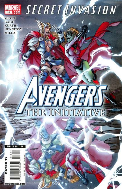 Avengers: The Initiative #18A Regular Mark Brooks Cover