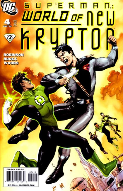 Superman: World of New Krypton #4A Gary Frank Regular Cover