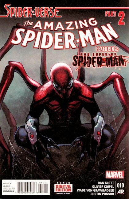 The Amazing Spider-Man, Vol. 3 #10A Regular Olivier Coipel Cover