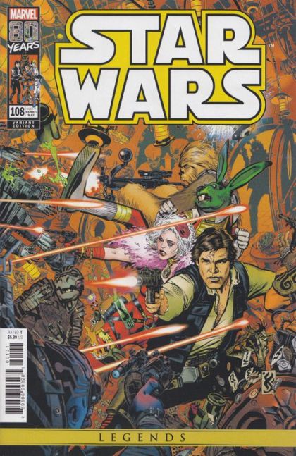 Star Wars, Vol. 1 (Marvel) #108C Michael Golden Variant Cover