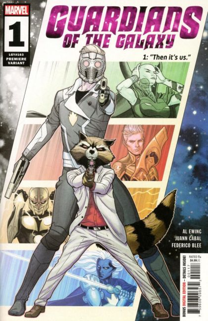 Guardians of the Galaxy, Vol. 6 #1J Incentive Juann Cabal Premiere Variant Cover