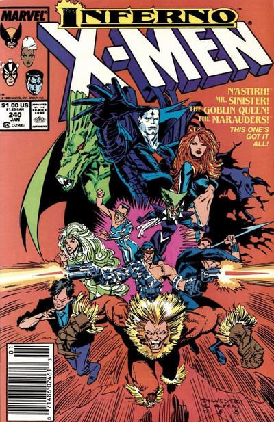 Uncanny X-Men, Vol. 1 #240B Newsstand Edition