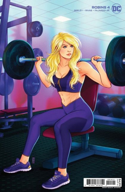 Robins #4B Variant Jen Bartel Card Stock Cover