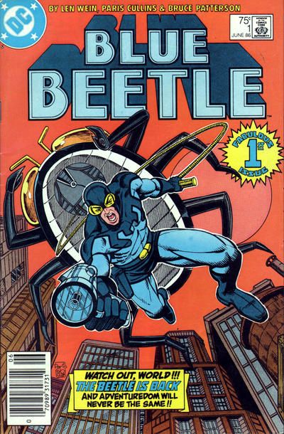 Blue Beetle, Vol. 7 #1B Newsstand Edition