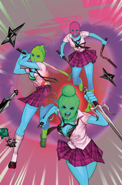 The Ninjettes, Vol. 2 #1V Lesley Leirix Li Ultraviolet Virgin Variant