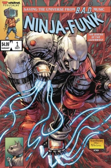 Ninja Funk #1C Tyler Kirkham Spider-Man (1990) #1 Homage Cover