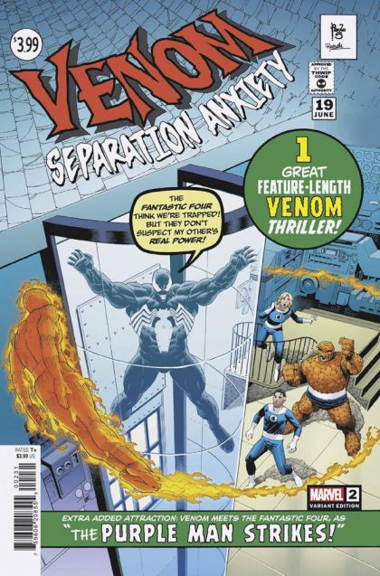 Venom: Separation Anxiety, Vol. 2 #2C Paulo Siqueira Homage Variant