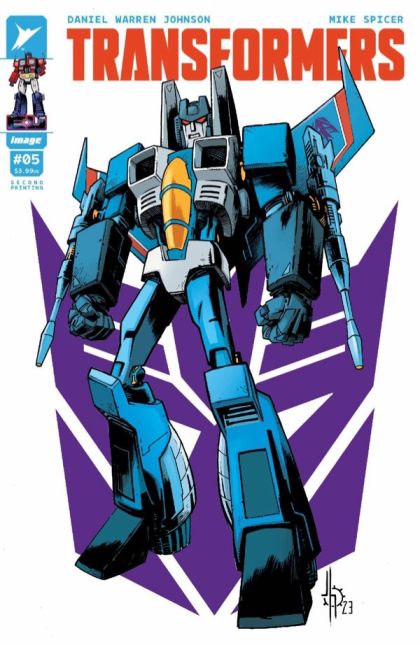 Transformers (Image) #5F 2nd Printing Jason Howard