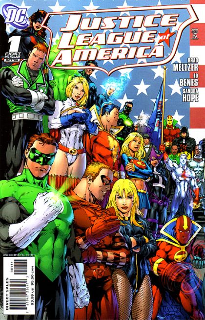 Justice League of America, Vol. 2 #1A Ed Benes Regular