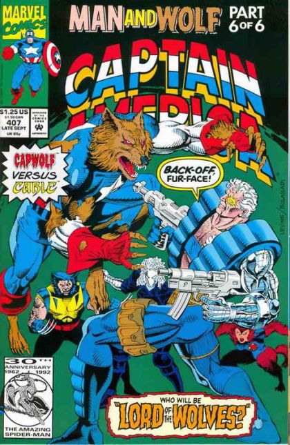 Captain America, Vol. 1 #407A Direct Edition