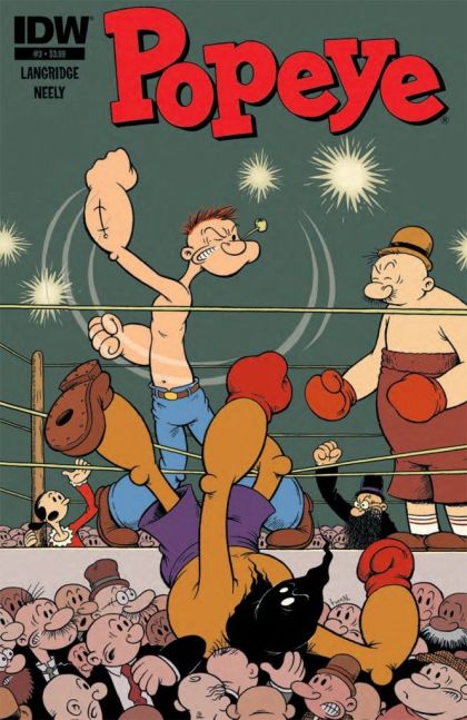 Popeye, Vol. 3 (IDW) #3A Tom Neely Cover