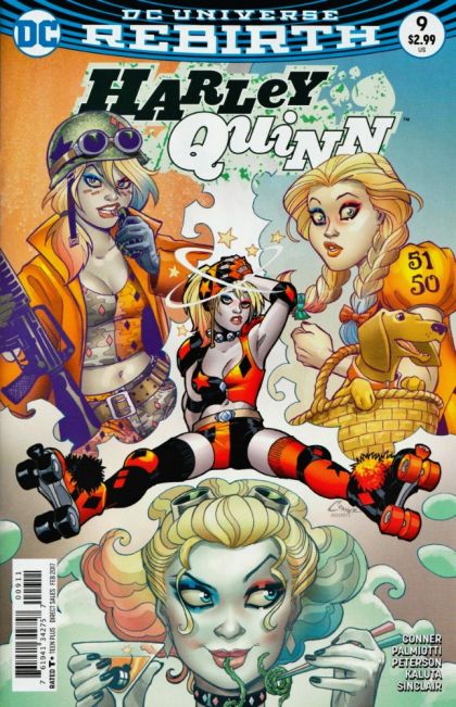 Harley Quinn, Vol. 3 #9A Amanda Conner Regular