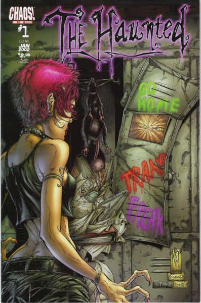 The Haunted, Vol. 1 #1B Alternate Cover