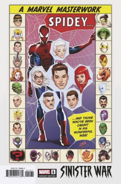 Sinister War #1H Incentive David Nakayama Homage Variant Cover
