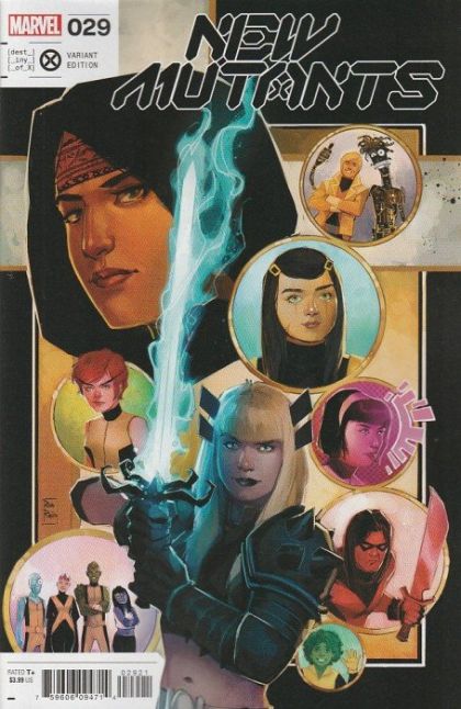 New Mutants, Vol. 4 #29B Rod Reis Variant