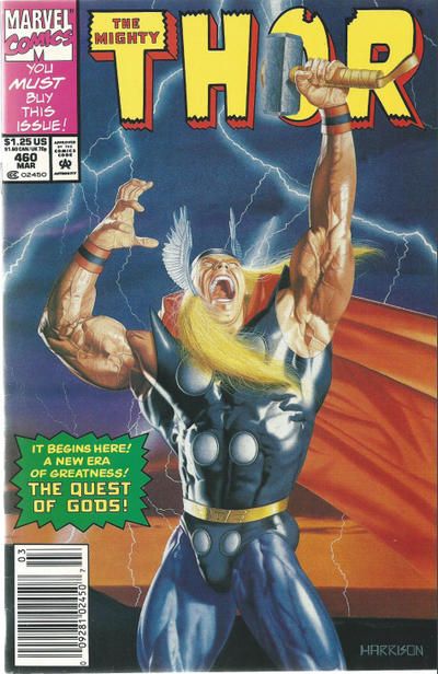 Thor, Vol. 1 #460B Newsstand Edition
