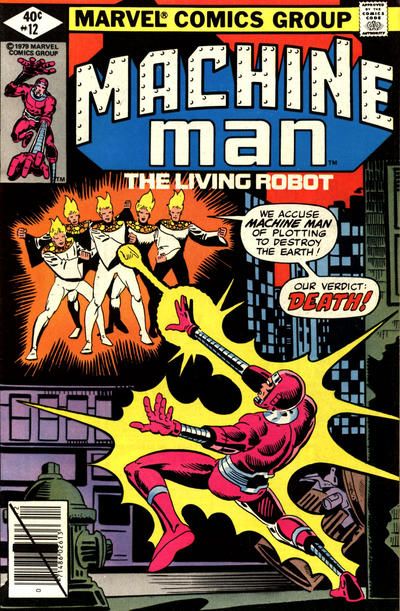 Machine Man, Vol. 1 #12A Direct Edition