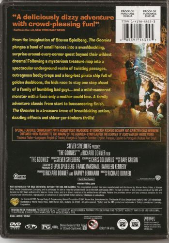 The Goonies (1985) - DVD