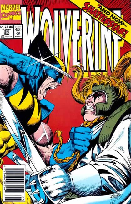 Wolverine, Vol. 2 #54B Newsstand Edition