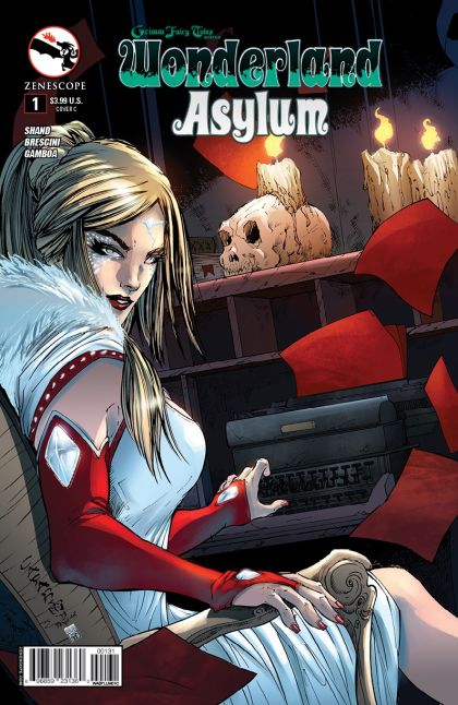 Grimm Fairy Tales presents: Wonderland - Asylum #1C Giuseppe Cafaro Variant