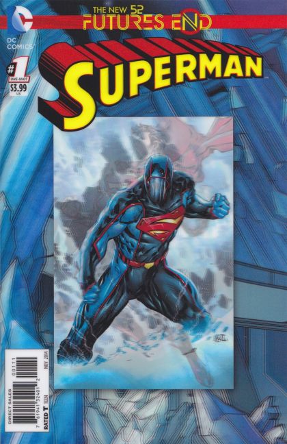 Superman: Futures End #1A 3D Cover