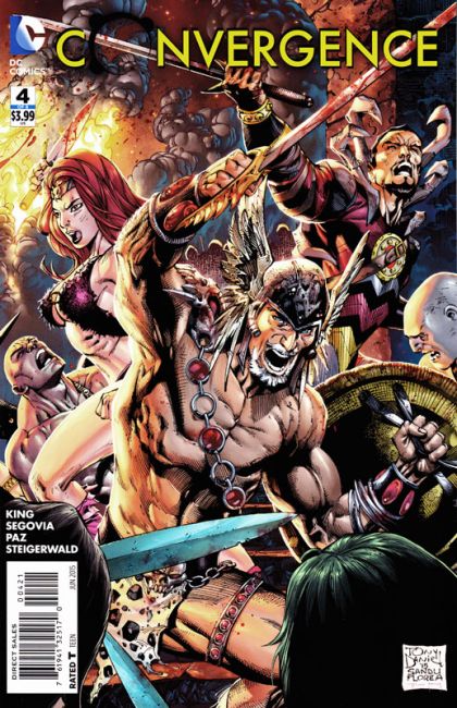 Convergence #4B Tony Daniel Variant Cover