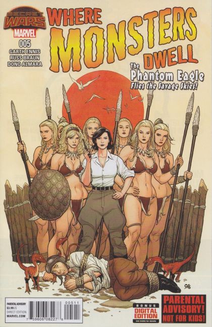 Where Monsters Dwell, Vol. 2 #5 Frank Cho Regular Cover