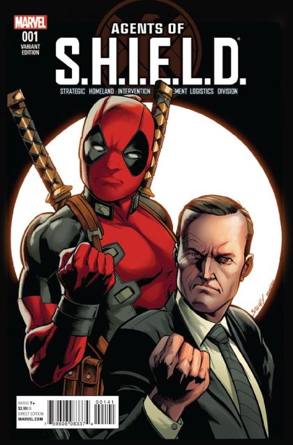 Agents of S.H.I.E.L.D., Vol. 1 #1D Incentive Mark Bagley Deadpool Variant Cover