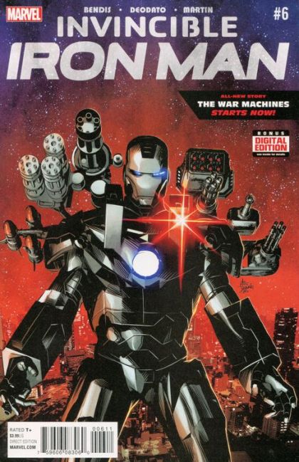Invincible Iron Man, Vol. 2 #6A Mike Deodato Jr. Regular Cover