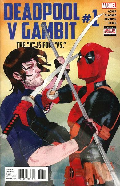 Deadpool V Gambit #1A Kevin Wada Regular