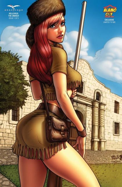 Hellchild: The Unholy #1E Mike DeBalfo Alamo City Comic Con Exclusive Variant (Ltd. 500)