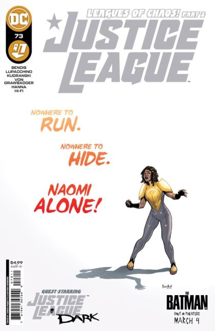 Justice League, Vol. 3 #73A Yanick Paquette Regular