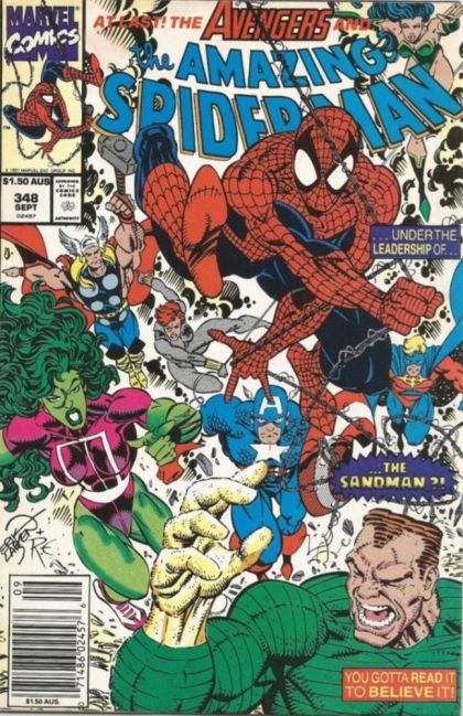 The Amazing Spider-Man, Vol. 1 #348C Australian Price Variant