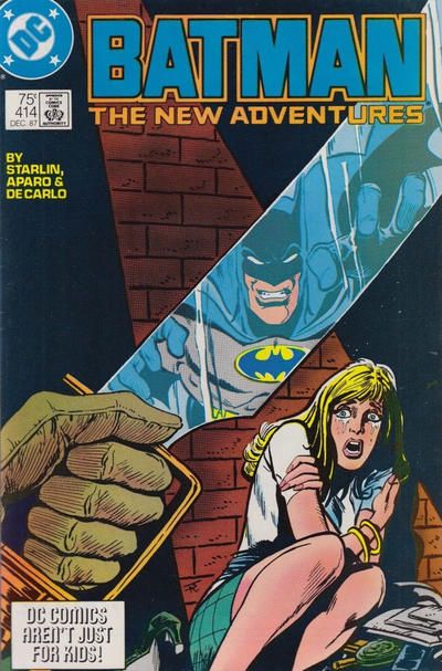 Batman, Vol. 1 #414D 3rd Printing, DC Comics Aren't Just for Kids! UPC