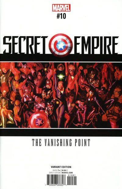 Secret Empire #10L Second Printing Ross Generations Cover Variant