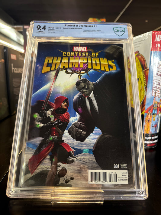 Contest of Champions #1 (Kabam Retailer Incentive) CBCS 9.4