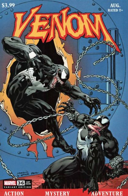 Venom, Vol. 5 #36C David Yardin Marvel 85th Anniversary Homage Variant