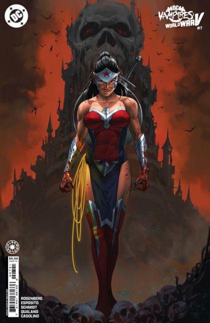 DC Vs. Vampires: World War V #7B Santa Fung Variant