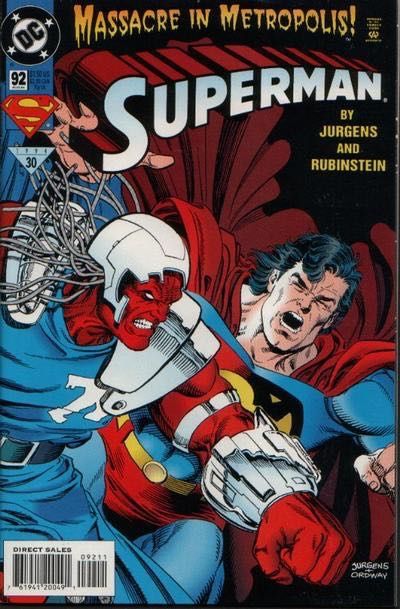 Superman, Vol. 2 #92A Direct Edition