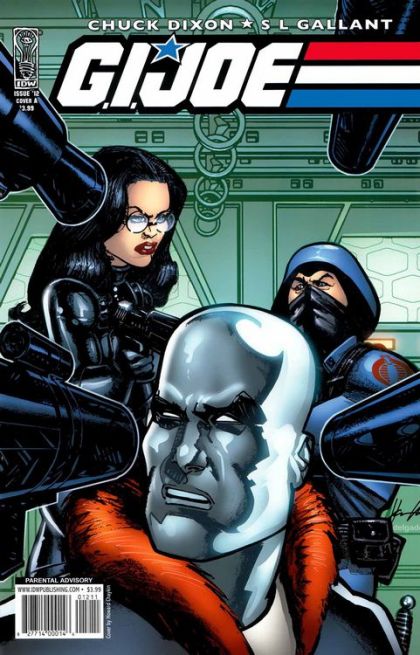 G.I. Joe, Vol. 1 (IDW) #12A Howard Chaykin Cover