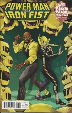 Power Man and Iron Fist, Vol. 3 #7B Tsum Tsum Takeover Variant Cover