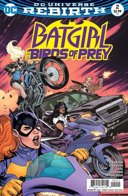 Batgirl And The Birds Of Prey #2A Regular Yanick Paquette Cover