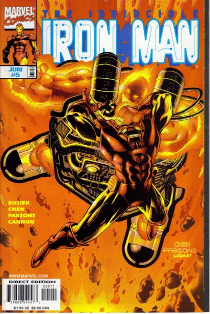 Iron Man, Vol. 3 #5A Direct Edition