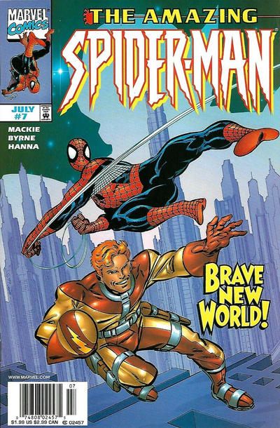 The Amazing Spider-Man, Vol. 2 #7B John Byrne Newsstand