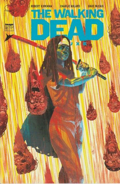 The Walking Dead Deluxe #31C Variant Mike Del Mundo Cover