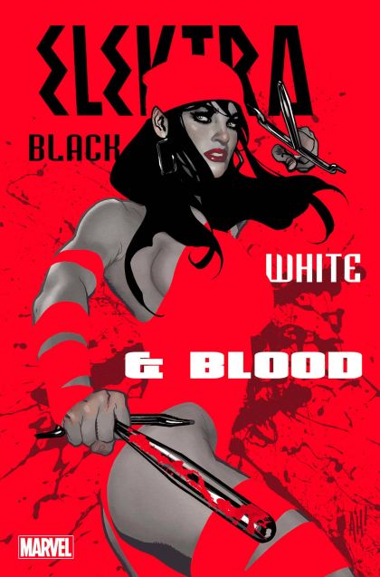 Elektra: Black, White & Blood #2A Regular Adam Hughes Cover