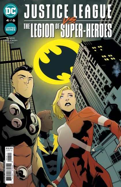 Justice League vs. The Legion of Super-Heroes #4A Scott Godlewski Cover